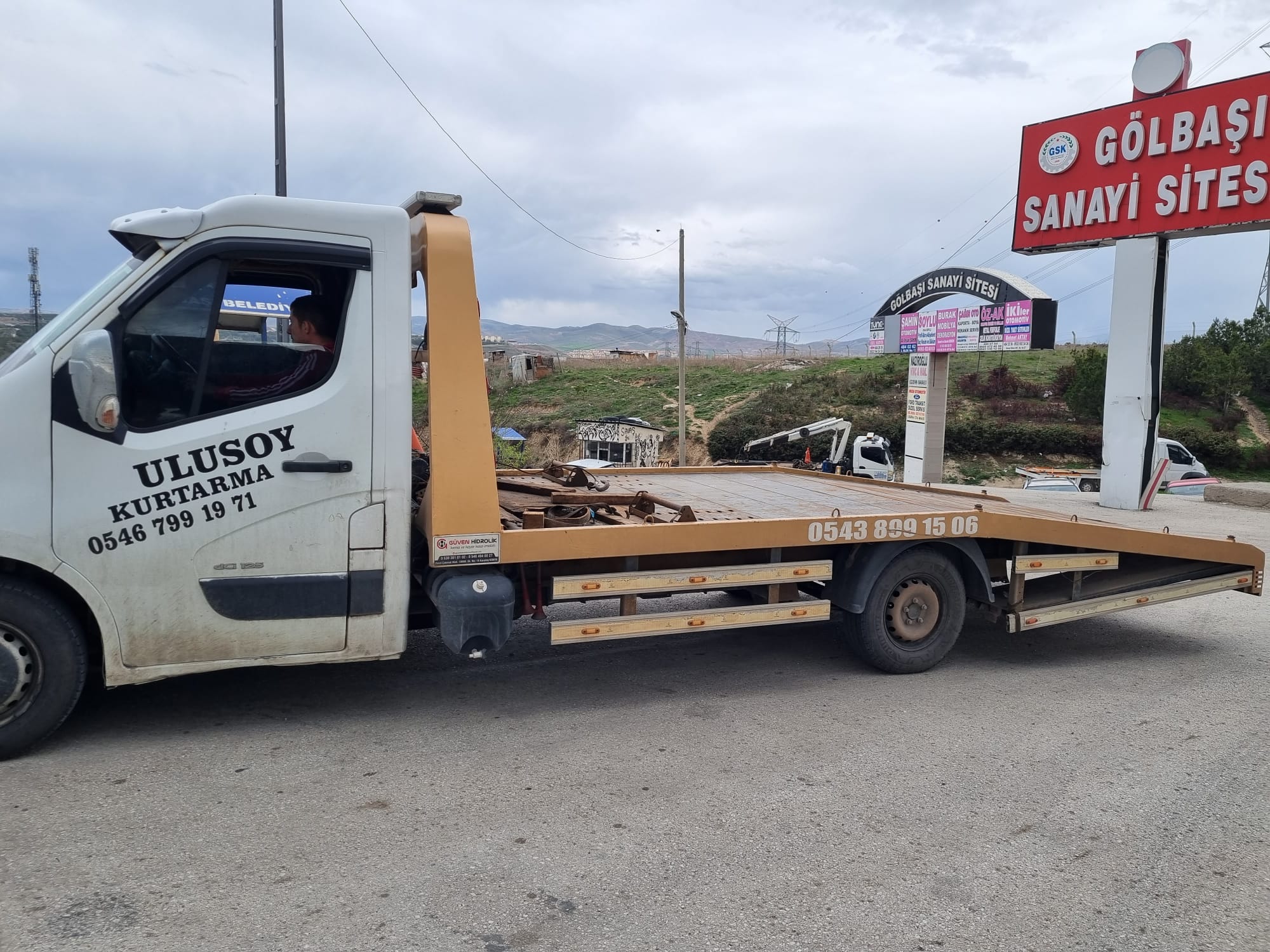 Ankara Gölbaşı oto kurtarma çekici aracı